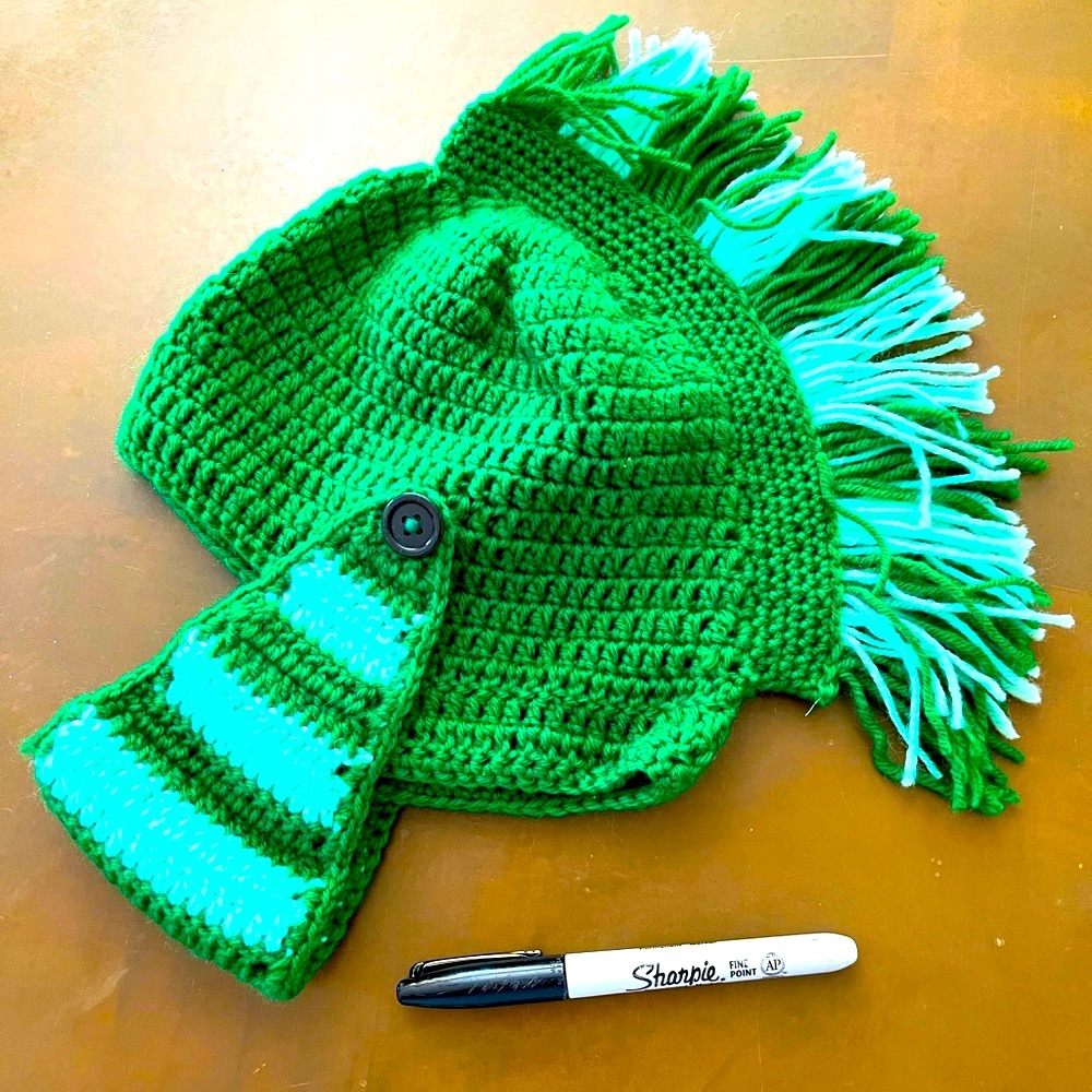 Funny, Roman knight, helmet, knitted hat, S/M